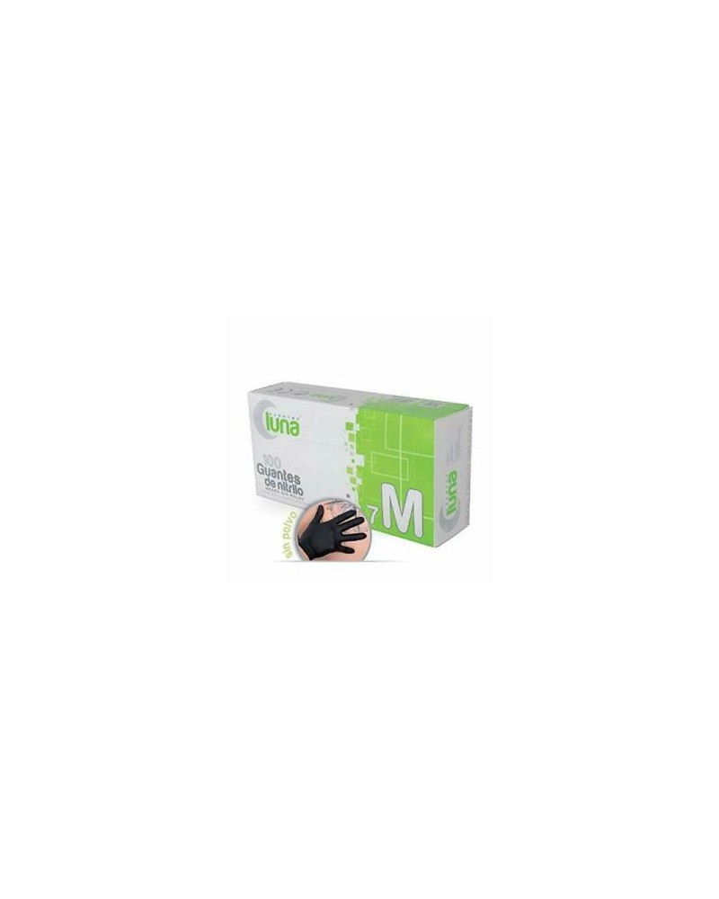 GUANTES NITRILO NEGRO