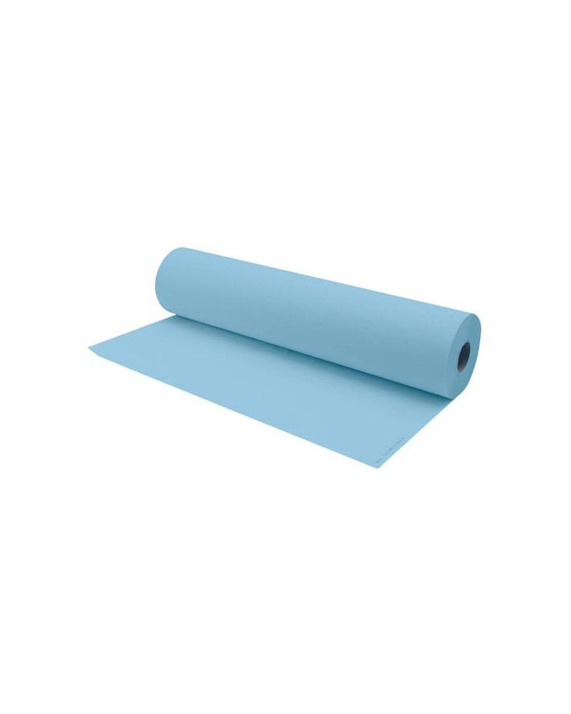 Rollo papel camilla azul 70 mts