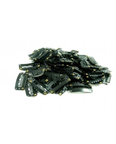 CLIPS PARA EXTENSIONES 12 UN. NEGRA