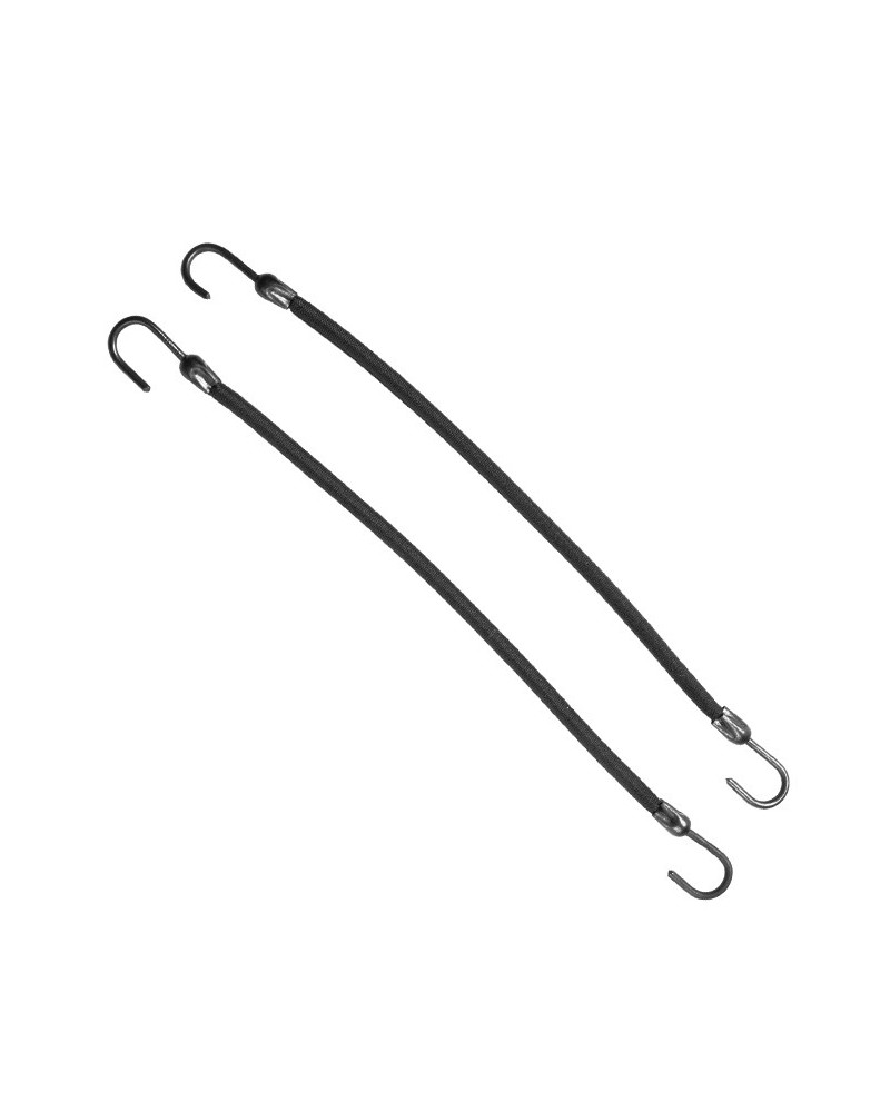 CART.12 GOMAS C/GANCHO NEGRA 0658