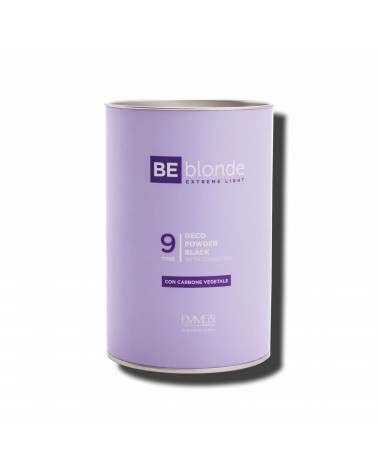 BE BLONDE  DECO POWDER  BLACK 9 TONOS 500G