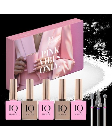 IQN UV20 PINK VIVES ONLY MANICURE SET